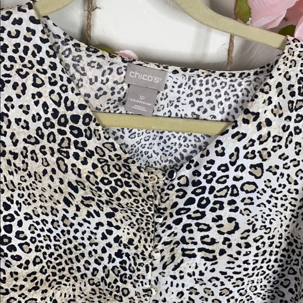 Leopard Blouse - Picture 2 of 5